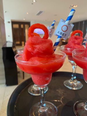 Custom and Branded Event Drinks At Hilton Cartagena