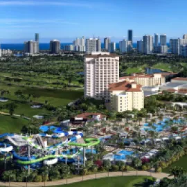 JW Marriott Miami Turnberry aerial view
