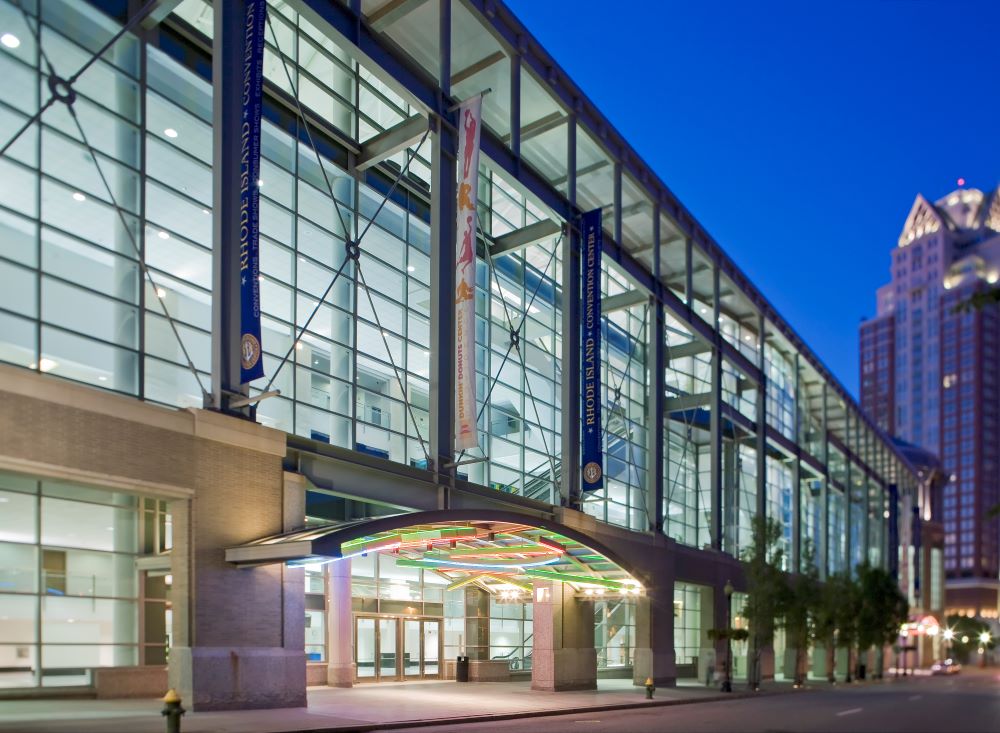 Rhode Island Convention Center entrance