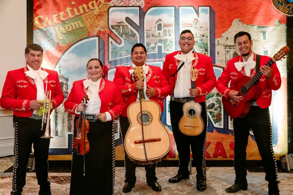 Mariachi performers at Hyatt Regency Hill Country Resort and Spa