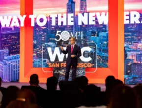MPI President & CEO Paul Van Deventer at the 2023 WEC in Mexico