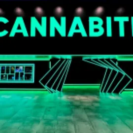The Entrance to CANNABITION at Planet 13 Entertainment Complex Photo Credit CANNABITION