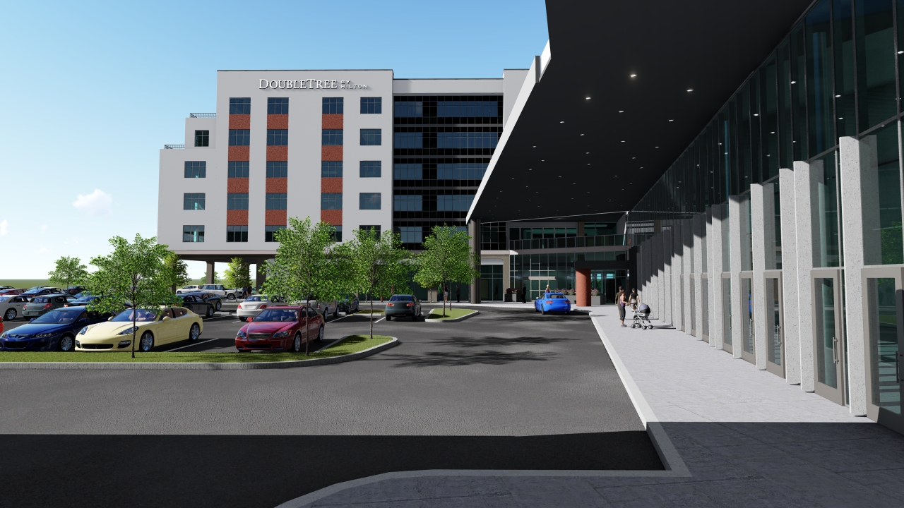 New Doubletree  by Hilton Tucson Convention Center (rendering)