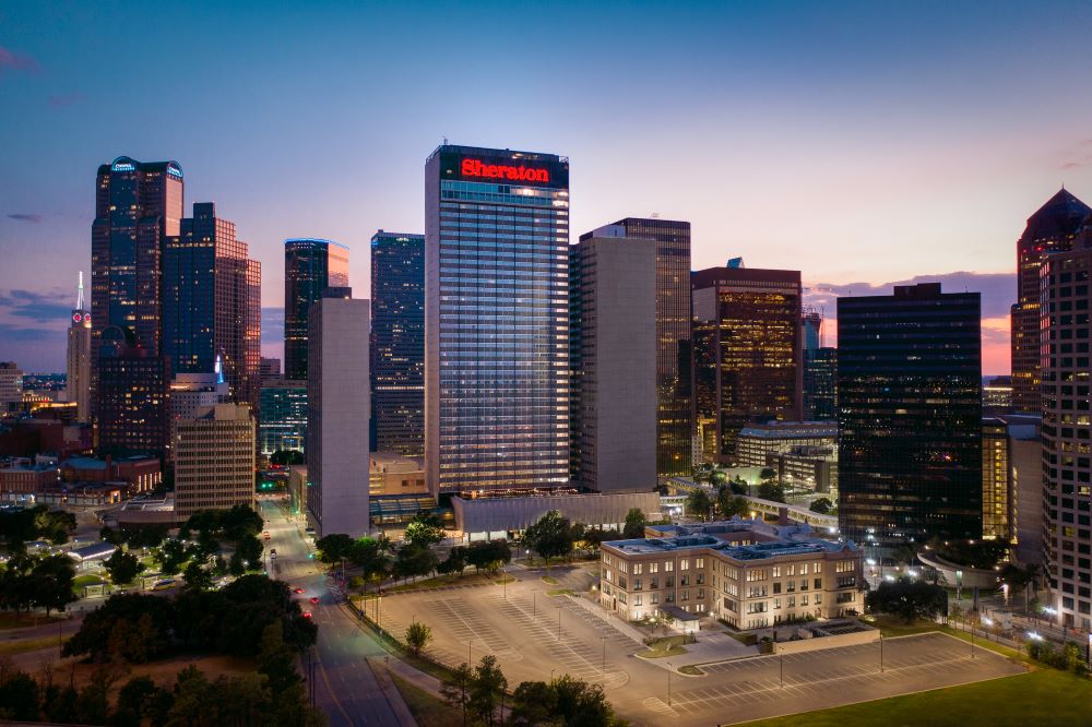 Sheraton Dallas Hotel, Downtown Dallas, Texas