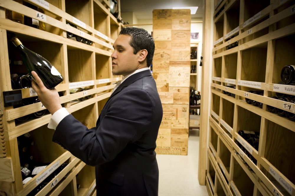 Creative Retreats' Jesse Rodriguez Explores a Wine Cellar