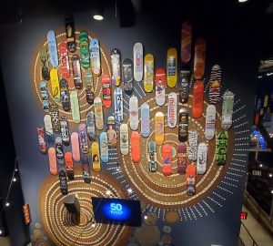 Skateboard Wall