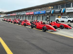 Formula One Cars at the Alan Burg Racing School