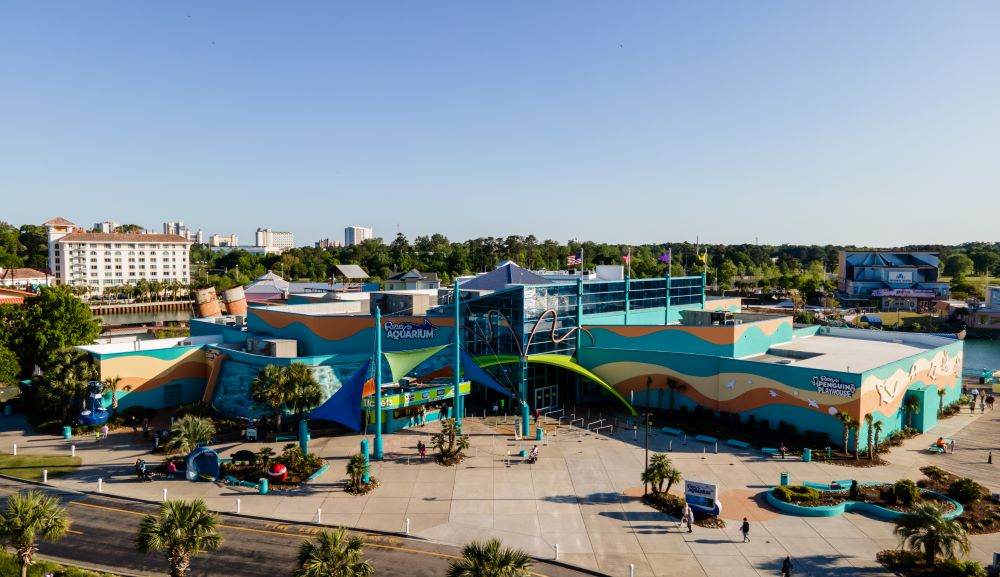 Ripley's Aquarium Exterior. Photo Credit: Visit Myrtle Beach
