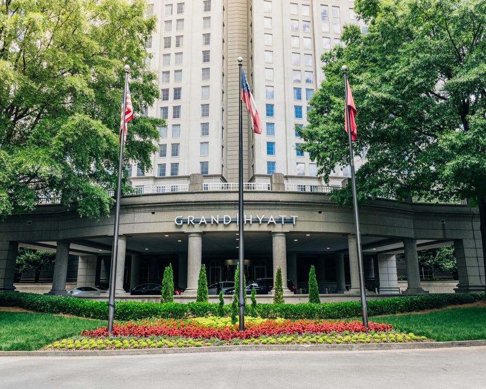 Grand Hyatt Atlanta In Buckhead Front Drive