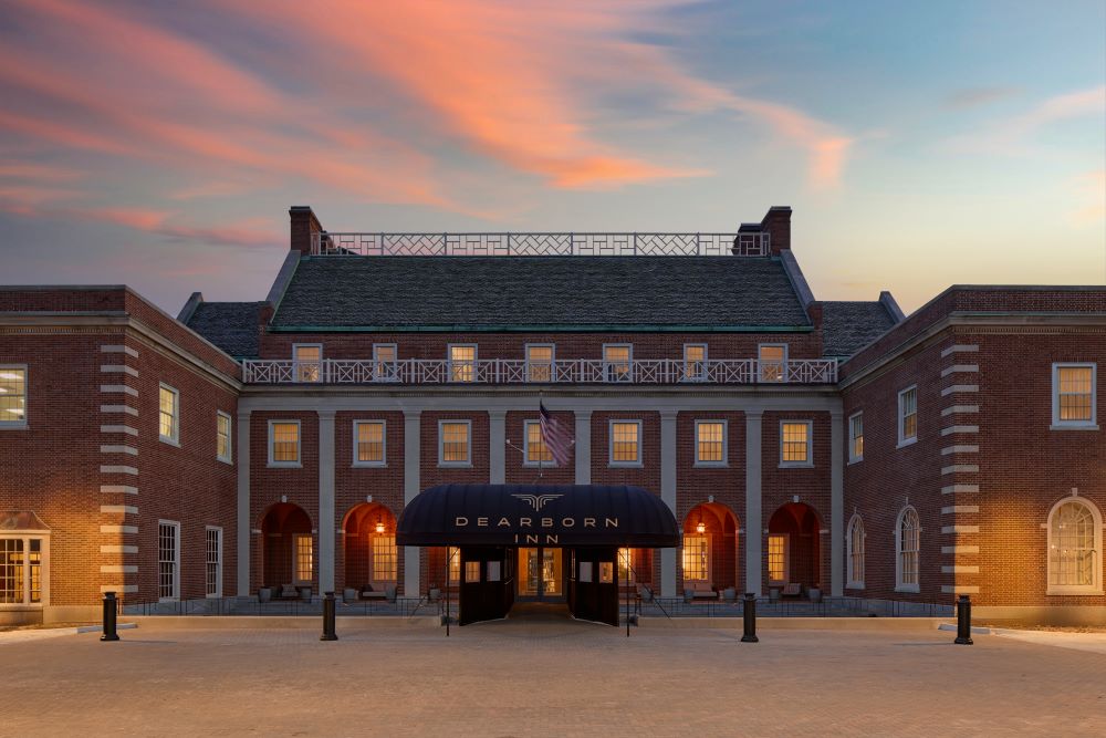 Dearborn Inn, Autograph Collection exterior. Credit: Isaac Maiselman Photography