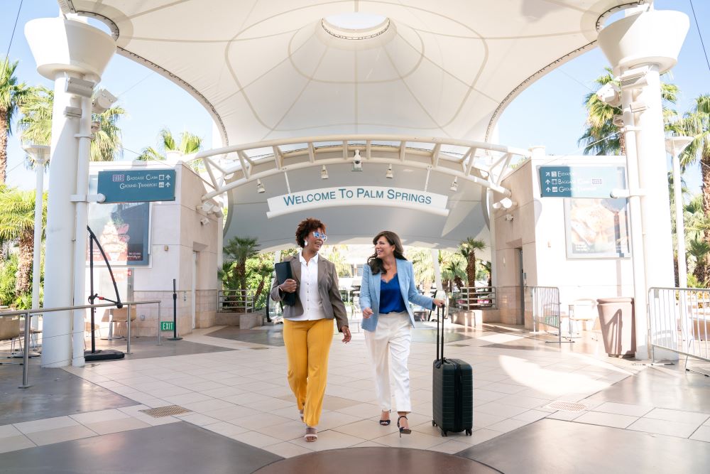 Palm Springs International Airport. Credit: Visit Greater Palm Springs