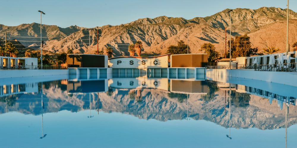 Palm Springs Surf Club exterior. Credit: Visit Greater Palm Springs
