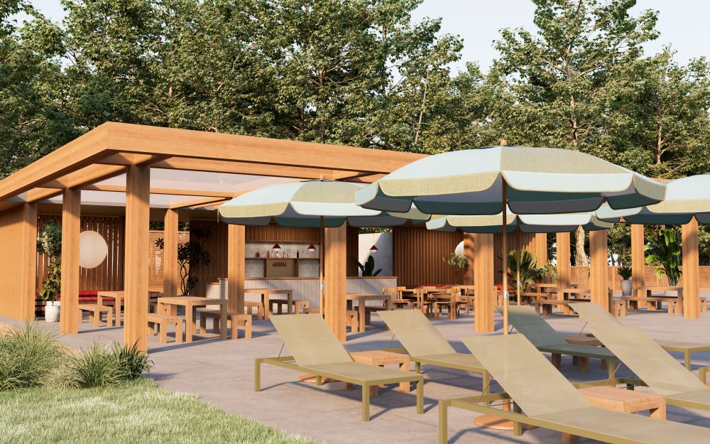 The River Electric pool bar
