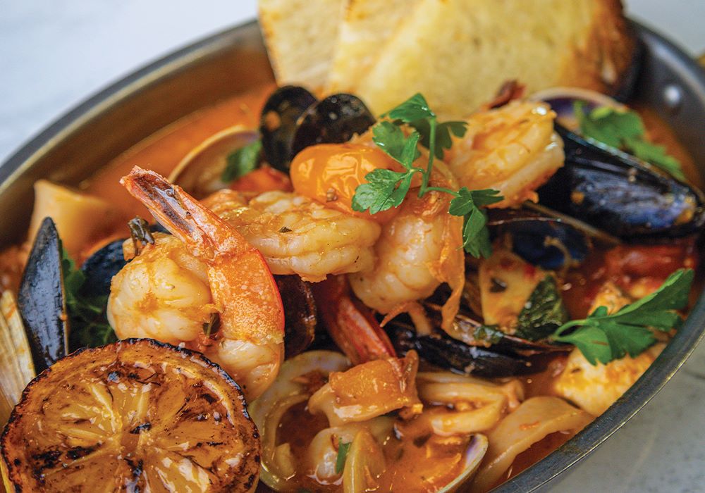 Fresh, locally caught seafood is always on the menu, thanks to culinary partners who make sustainability a top priority.