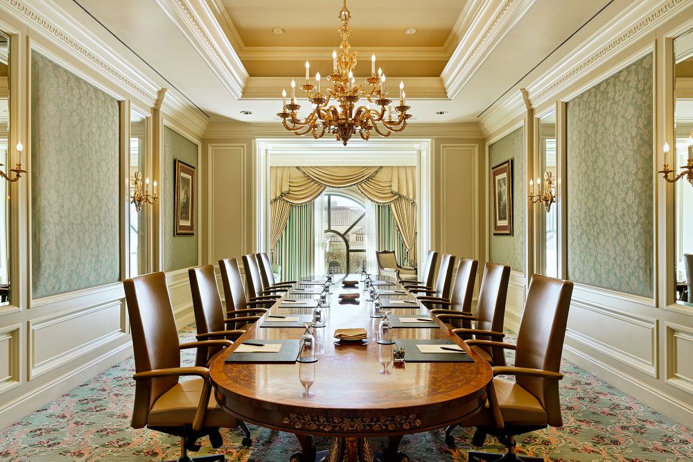 The Grand America Hotel boardroom