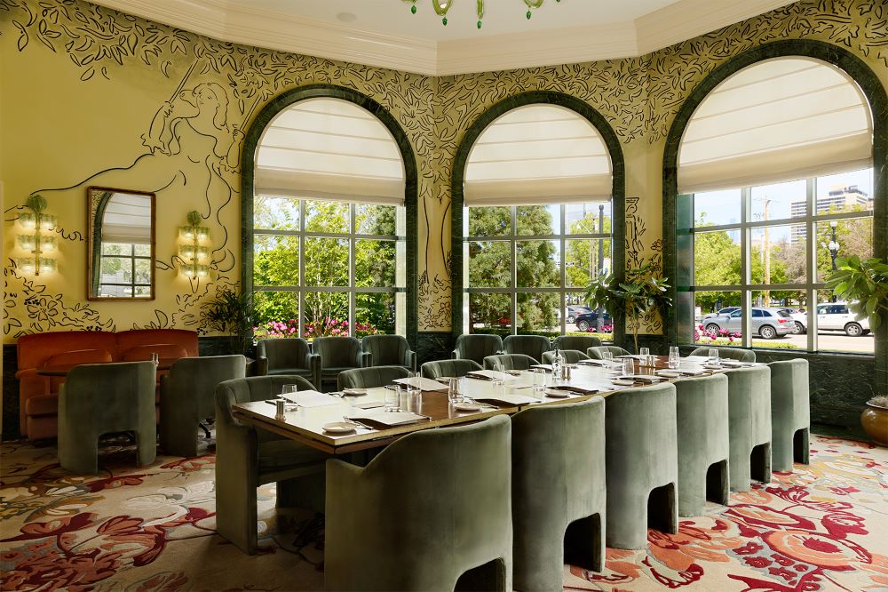 The Grand America Hotel private dining room
