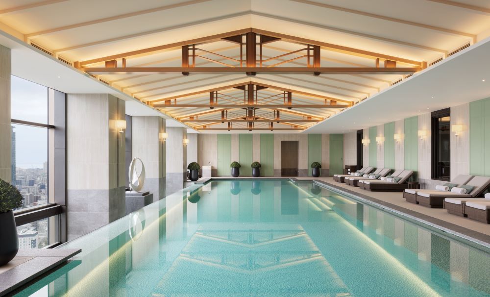 Waldorf Astoria Osaka pool. Credit: Hilton 2025