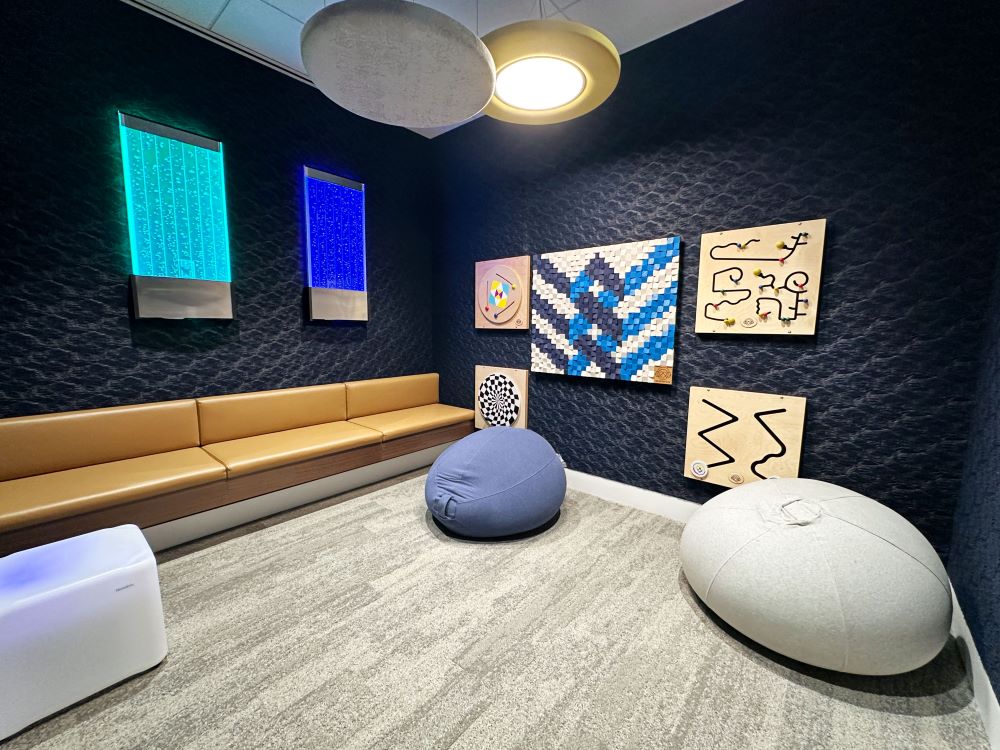 Baird Center Sensory Rooms. Credit: Baird Center