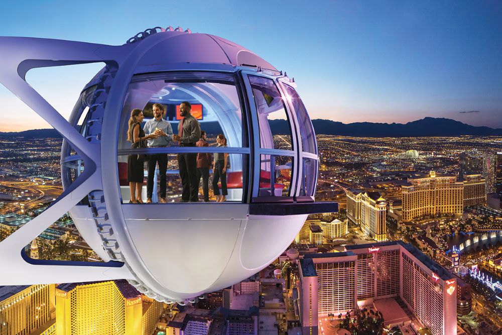 Photo of High Roller observation wheel, The LINQ Promenade: Caesars Entertainment.