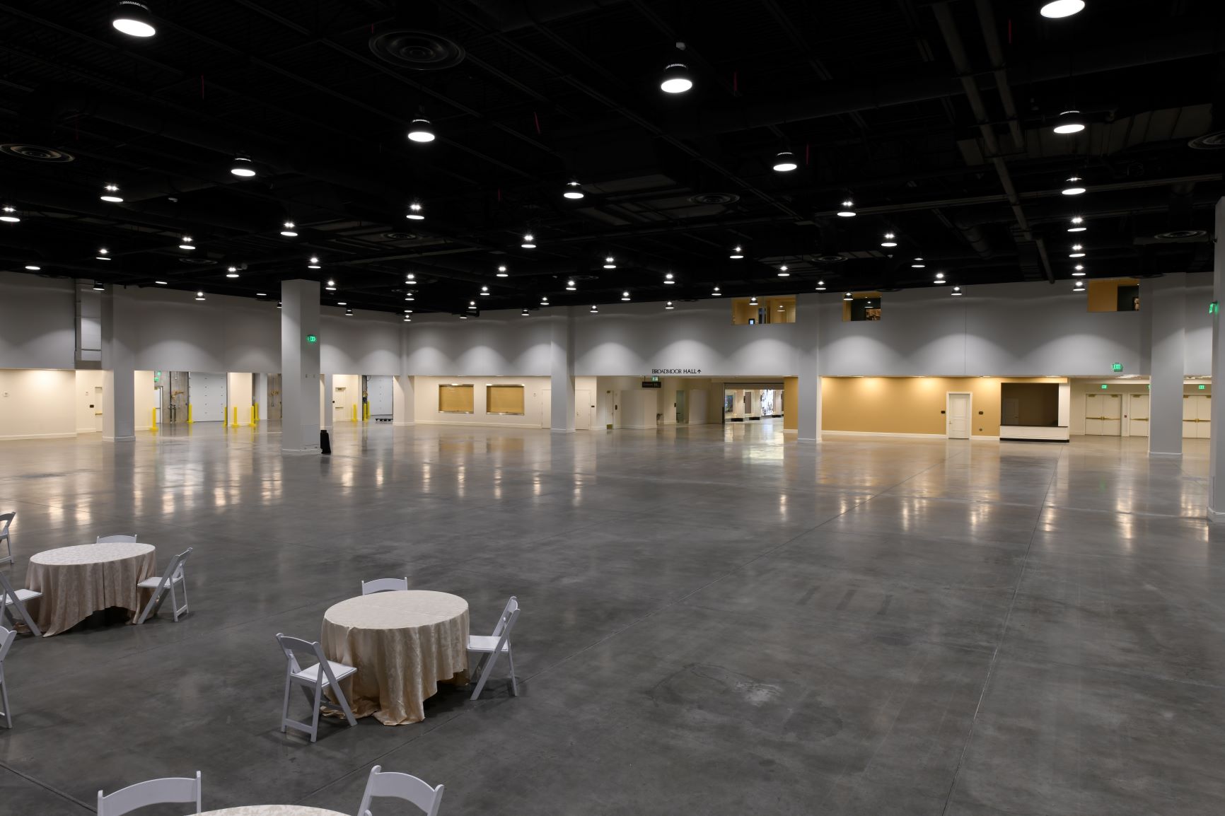 Exhibit hall inside Bartolin Hall