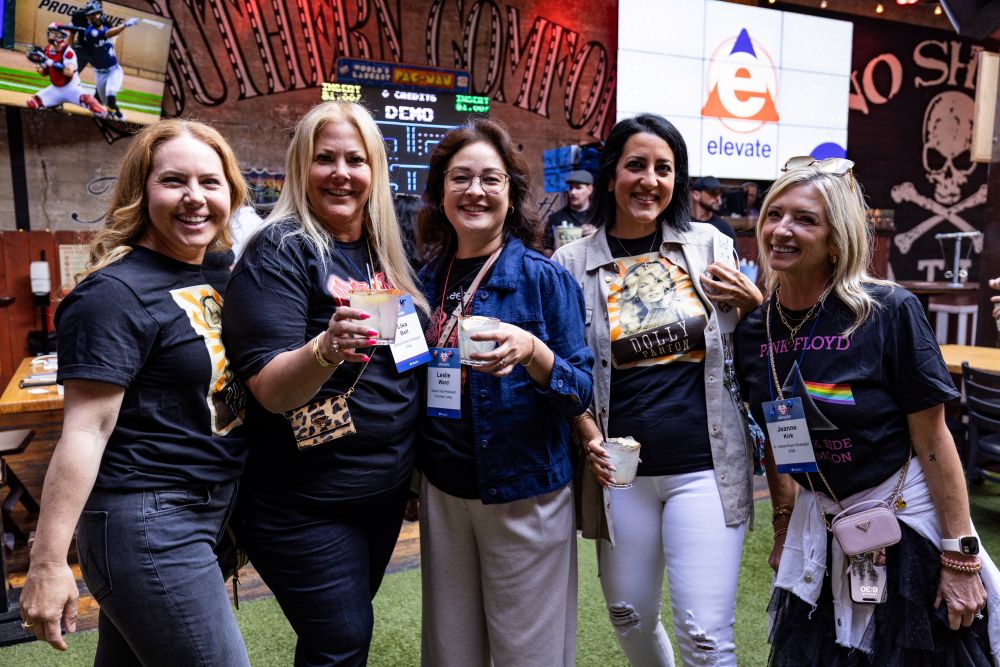 At Elevate, a recent PRA-sponsored Maritz brand event, attendees came wearing their favorite band T-shirts, like CEMA Summit 2024.