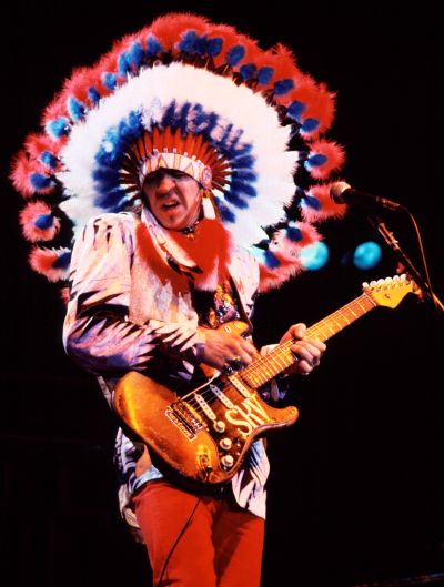 Stevie Ray Vaughan, HemisFair Arena, San Antonio, 1975.
