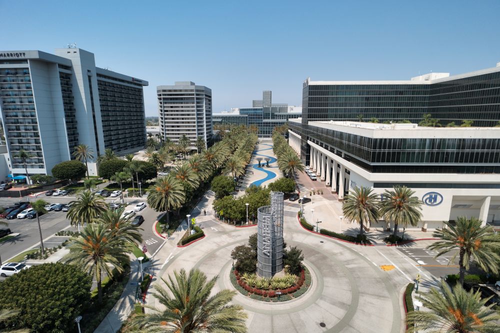 Photo of Anaheim Convention Center District./