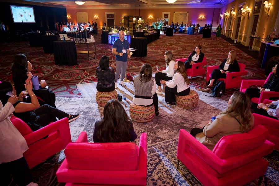 activation areas in ballroom