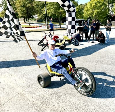 Adult Big Wheel Club's Big Wheel Relay Collection Challenge