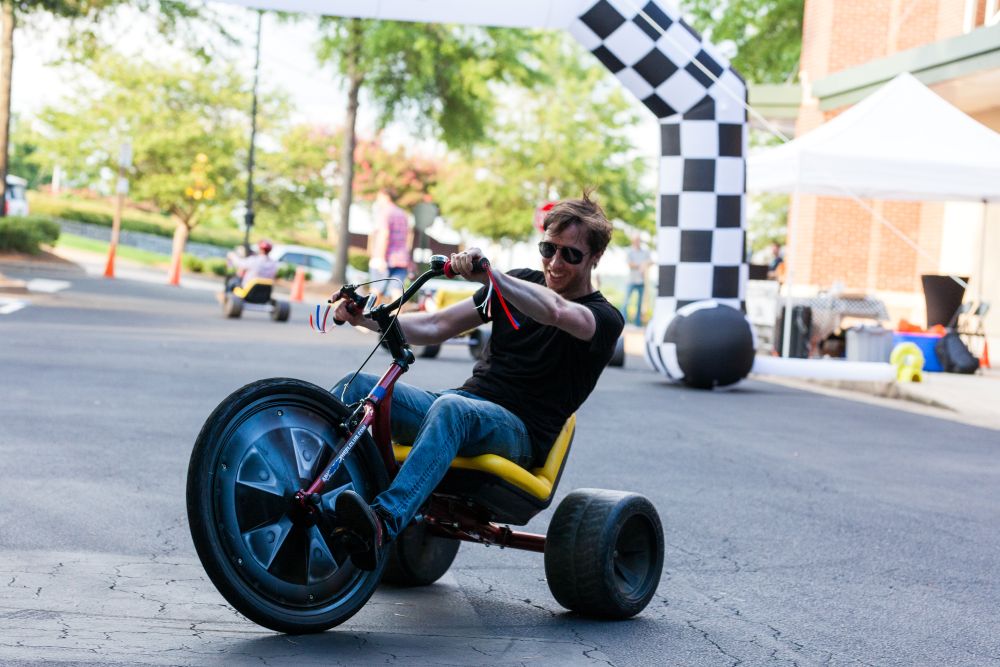 Adult Big Wheel Club's Big Wheel Relay Collection Challenge