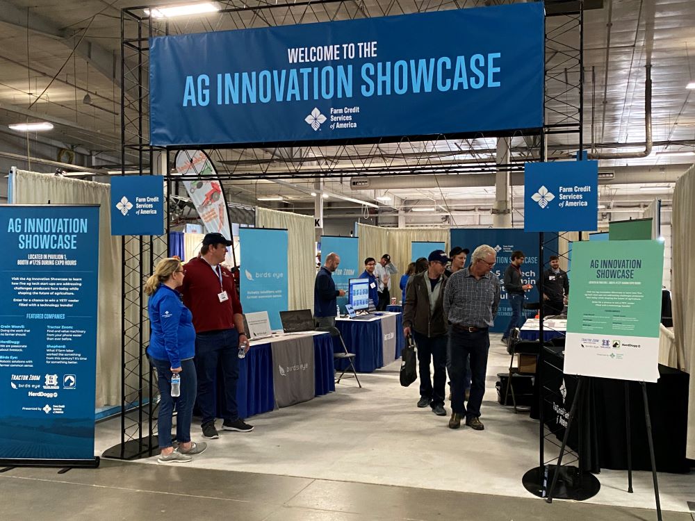 Ag Innovation Showcase held at Nebraska Ag Expo where 5 startups showcase their product