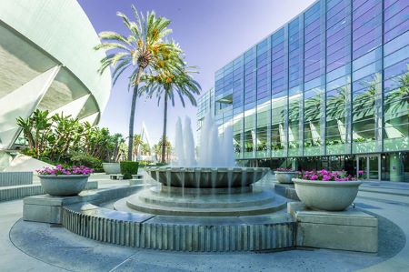 Anaheim Convention Center Fountain CREDIT Visit Anaheim