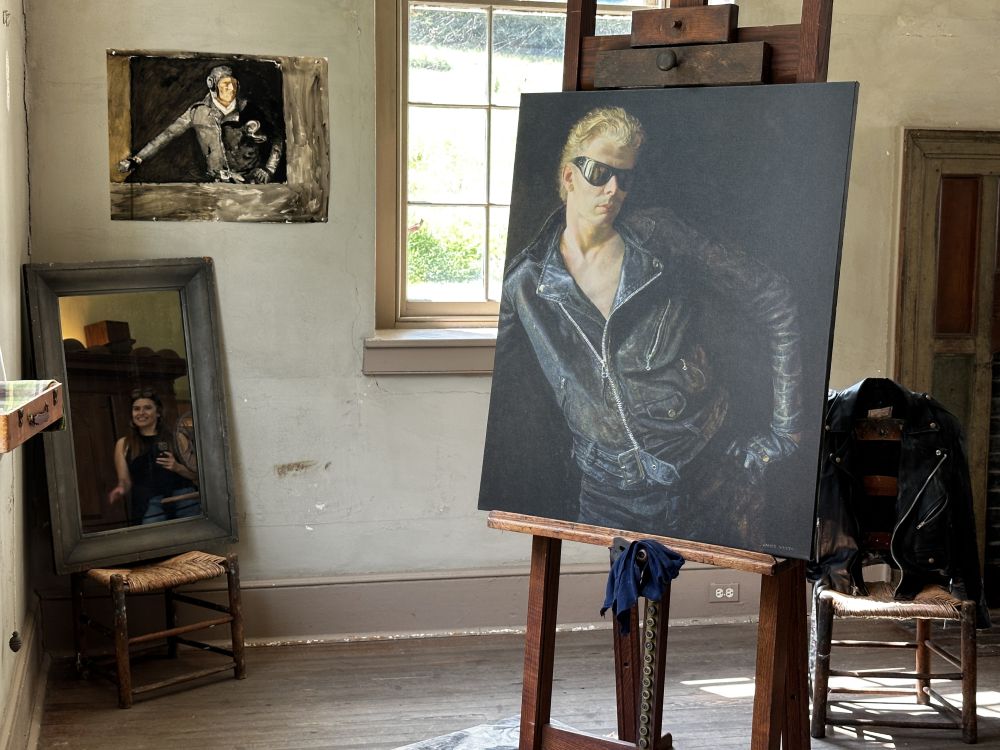 Andrew Wyeth Studio tour detail 