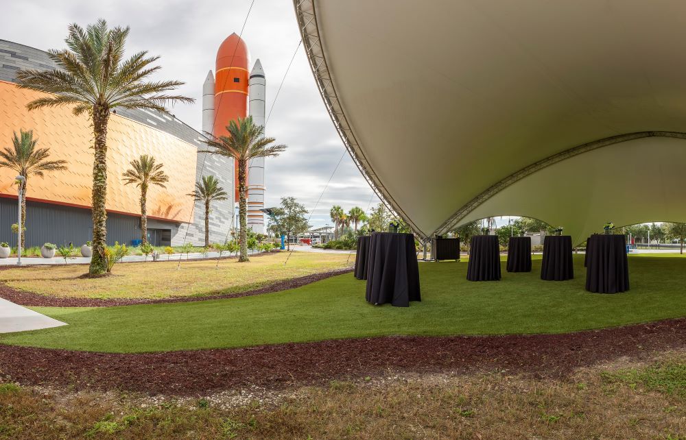 Atlantis West Pavilion, Kennedy Space Center