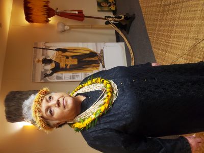 Aunty Ku‘uipo Kumukahi, Director of Hawaiian Culture and Community Relations, Hyatt Regency Waikiki Beach Resort & Spa