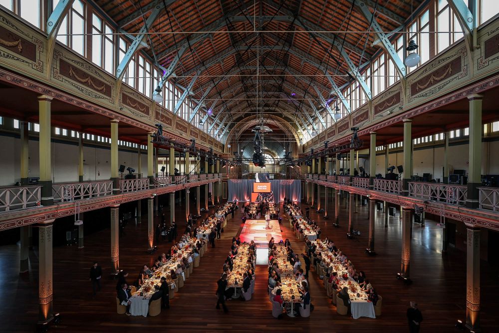 Australia Next 2025 dinner at the Royal Exhibition Building. Credit: Tourism Australia