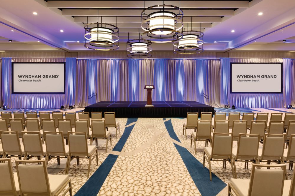 Ballroom at Wyndham Grand Clearwater Beach