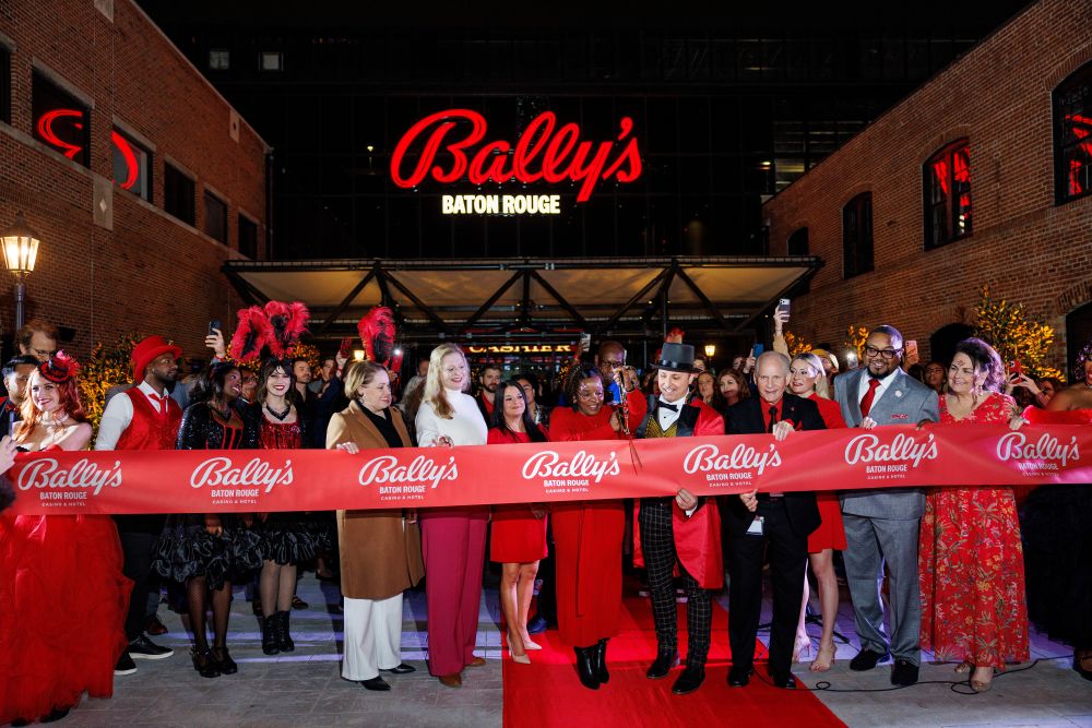 Ribbon cutting of Bally's Baton Rouge