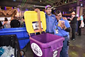 Bead Recycling Program during Mardi Gras 2023