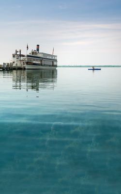 Boats on Lake Geneva. Credit: Visit Lake Geneva