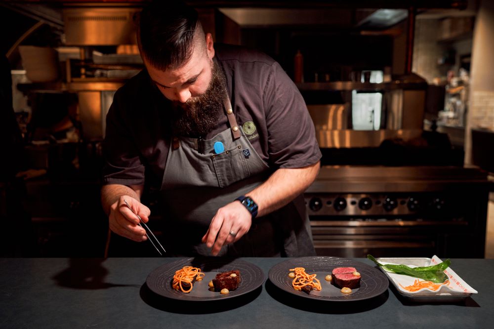 Executive Chef Brandon Cunningham, The Green O, Montana.