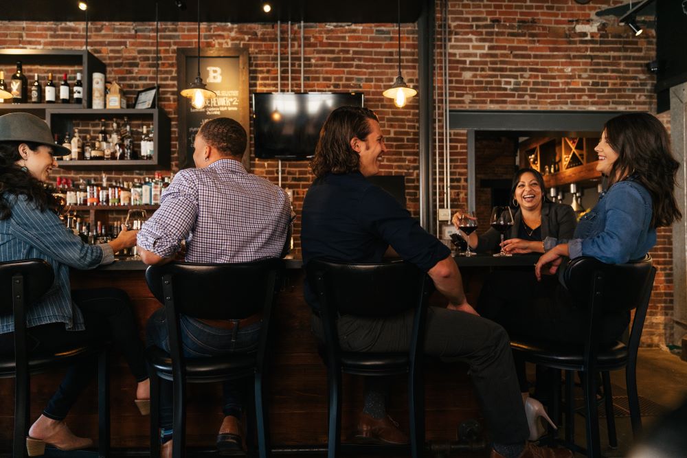 Brazen Kitchen bar area