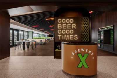 Brewery X at Sheraton San Diego Resort. Credit: Peregrine Hospitality.