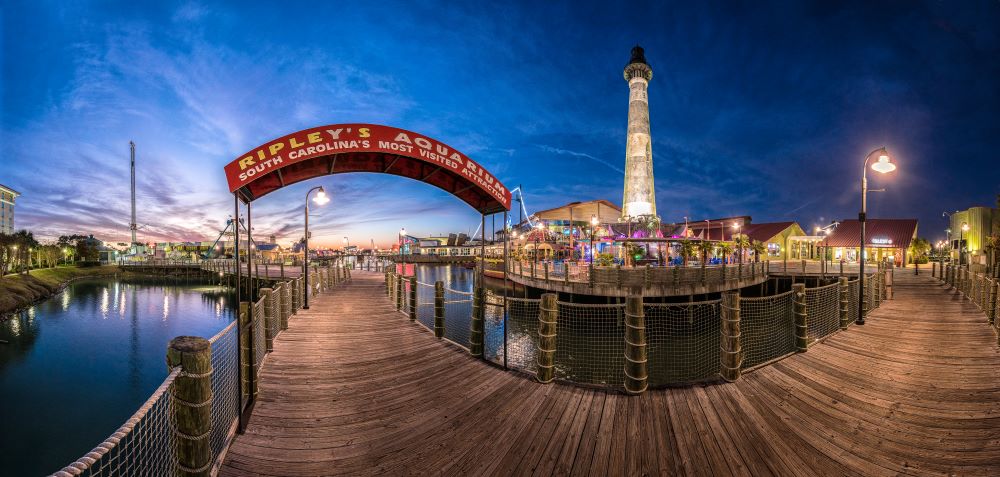 Broadway at the Beach, Myrtle Beach, South Carolina.