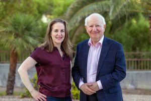 Photo of Carina Bauer and Ray Bloom of IMEX Group.