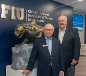 Rocco Angelo and Burt Cabanas, at FIU.