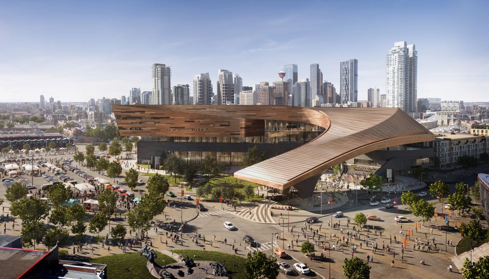 Calgary BMO Centre expansion rendering CREDIT The Calgary Stampede and CMLC