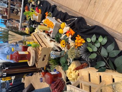 Calgary Caesar cocktail making station