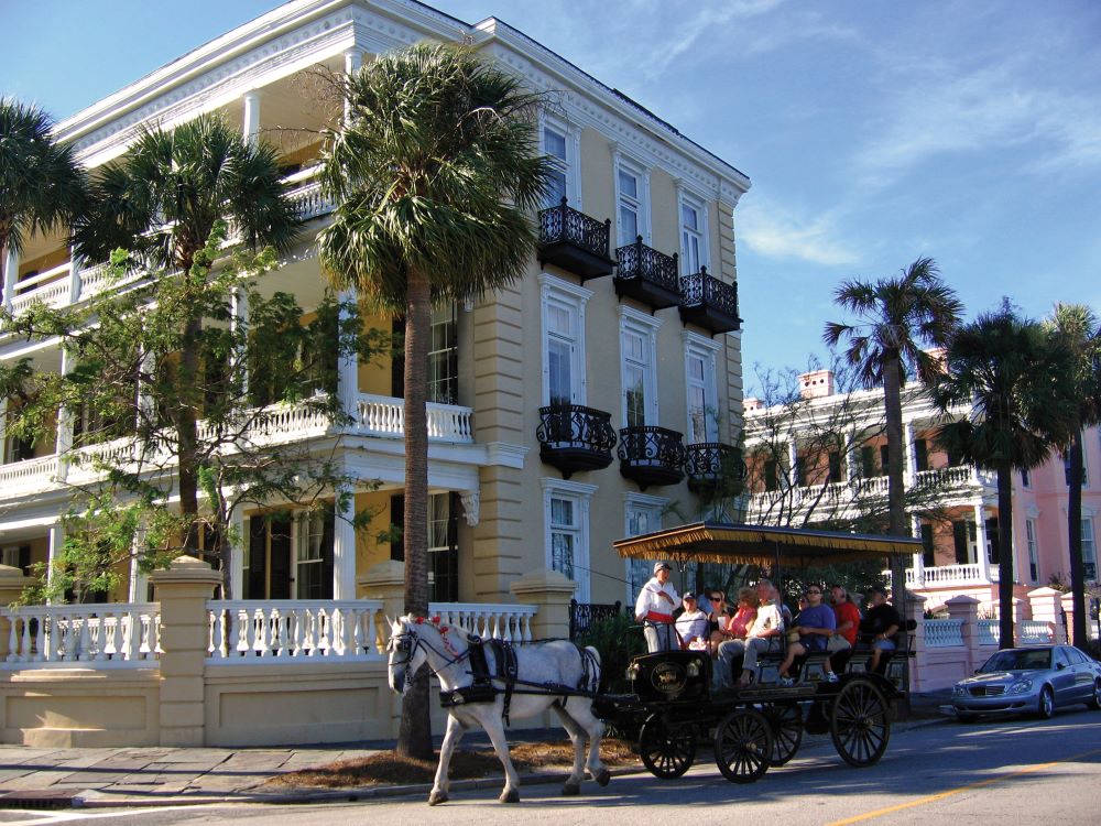 Photo of Charleston carriage ride.