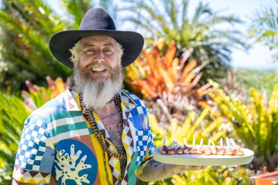 Chef Nick Holloway at Trinity Beach Palace, Cairns. Credit: Tourism Australia.